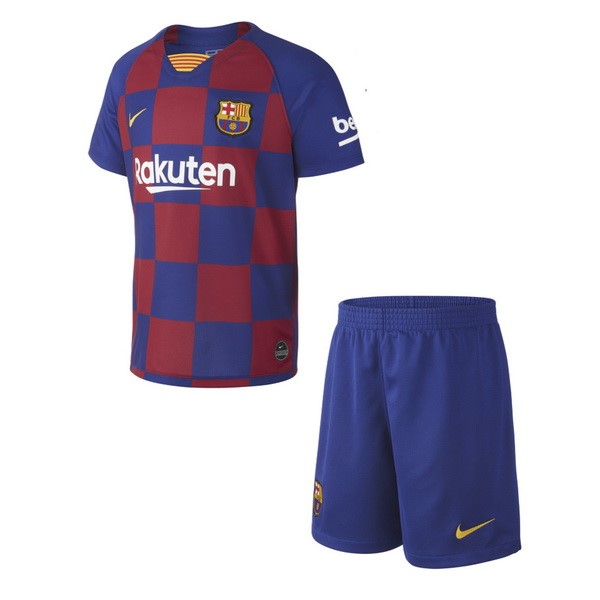 Camiseta Barcelona 1ª Niño 2019-2020 Azul Rojo